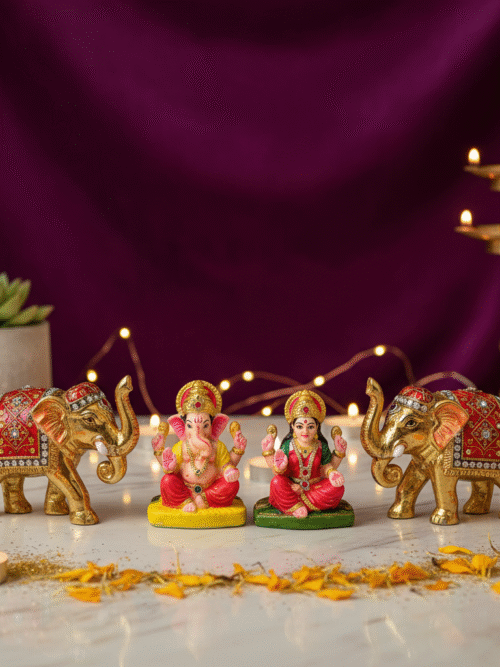 'Ashta-Mangala' Divine Blessings Idol Set