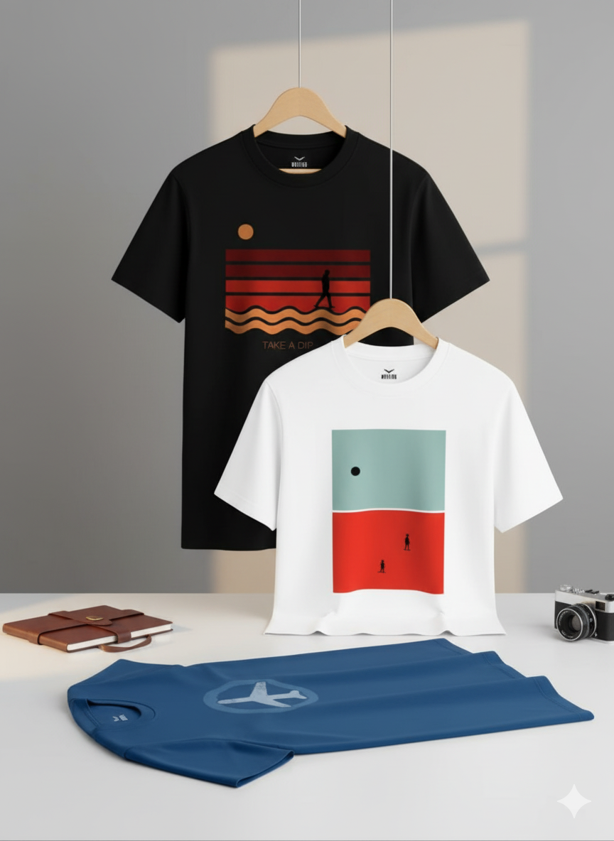 The Brussels Adventurer's Kit Combo tshirt of 3 pcs