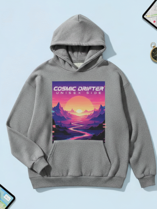 Neon Fury All-Over Print Hoodie