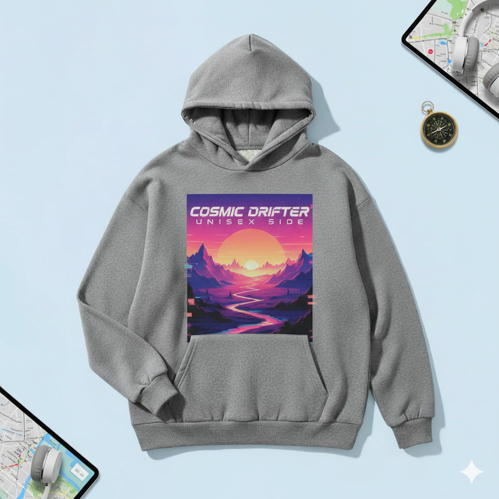 Neon Fury All-Over Print Hoodie