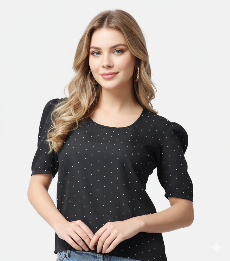 Square Neck Tunic / Light Pink Summer Top