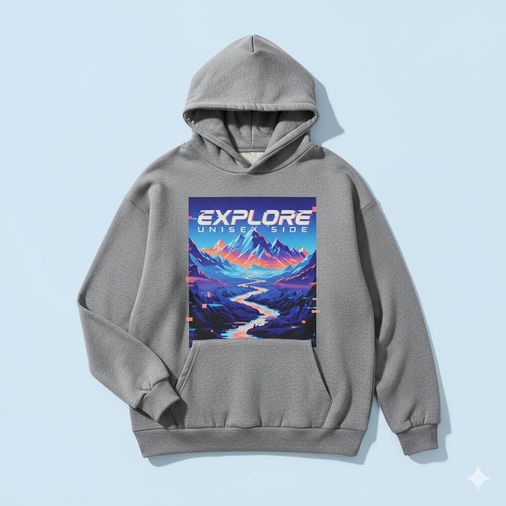 Explore Printing All-Over Print Hoodie