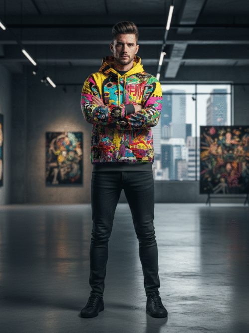 The 'Psychedelic Goddess' Art Hoodie