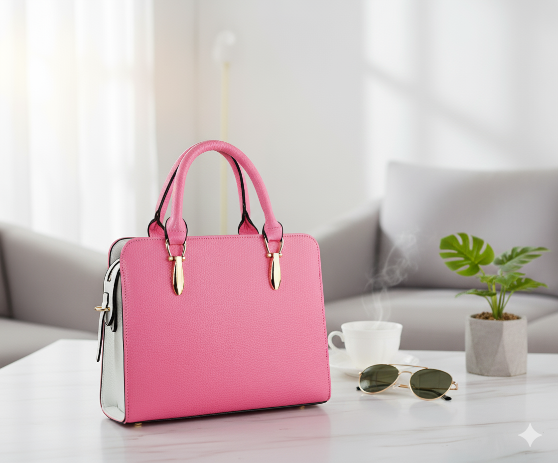 The "Gala Glow" Beaded Clutch (hand bag)